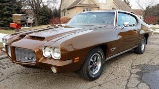 1971 Pontiac GTO HO 100 mph test drive for sale auto appraisal Detroit Mi [upl. by Kesia299]