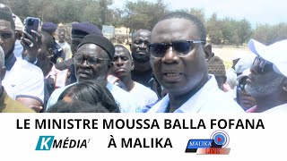 LE MINISTRE MOUSSA BALLA FOFANA À MALIKA [upl. by Camm]