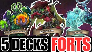 Les 5 MEILLEURS DECKS pour GAGNER en BRAS DE FER [upl. by Jacquenetta]