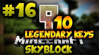 Minecraft SKYBLOCK  10 Legendary Crate Keys wElitePlayz 16 PrimeMC [upl. by Halsy]