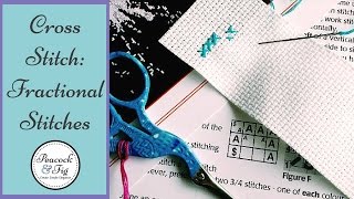 Fractional Stitches for Cross Stitch [upl. by Naara]