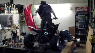 Honda TRX 700 XX making a Dyno Run [upl. by Kally627]