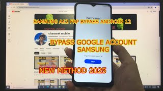 New Method 2025  Samsung A12 A127 FRP Bypass Android 13  Bypass Google Account Samsung A217F [upl. by Trinatte550]