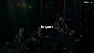 BTS  Silver SpoonBaepsae Easy Lyrics [upl. by Ahsel]