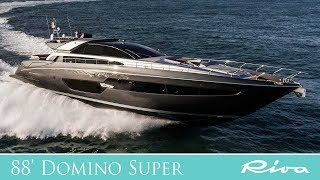 Luxury Yacht  Riva Yacht 88 Domino Super  Ferretti Group [upl. by Siesser529]