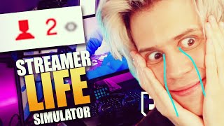 MI PRIMER STREAM ES UN FRACASO  Streamer Life Simulator [upl. by Wayolle]