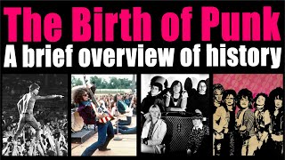 The Birth of Punk Rock  A Brief History [upl. by Adallard229]