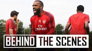 Arsenal continue preseason training ahead of USA tour  Behind the scenes [upl. by Zamora]