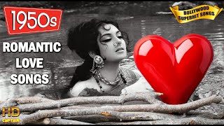 1950s Bollywood Romantic Love Songs  Best Bollywood Songs Collection  HD Video Songs [upl. by Nagek]