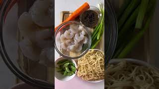 The BEST Shrimp Lo Mein Recipe ever 20minutes quickdinner stirfry chinesefood [upl. by Hamel346]