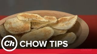 Make Potato Chips in Your Microwave  CHOW Tip [upl. by Etteuqram785]