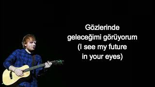 Ed Sheeran  Perfect Lyrics Türkçe Çeviri [upl. by Alphonse]