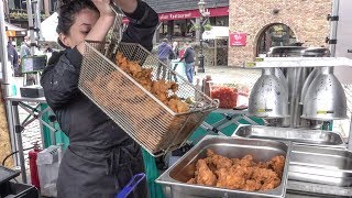 Fried Chicken Mexican Style London Street Food [upl. by Halfon723]