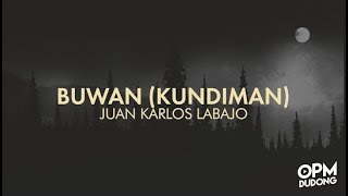 Juan Karlos Labajo  Buwan  Kundiman Lyric Video [upl. by Narah]