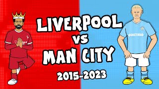 LIVERPOOL vs MAN CITY 20152023 [upl. by Nelli739]