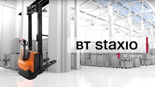 BT Staxio Wseries from Toyota Material Handling [upl. by Imaon]