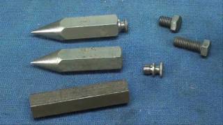 MACHINE SHOP TIPS 49 Lathe Project Plumb Bob Pt 1of 3 tubalcain [upl. by Hausmann]