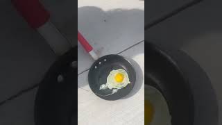 It’s so hot in Texas you can cook a egg outside shorts [upl. by Dougal]