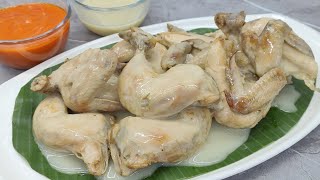 RESEP AYAM POP  NYESEL BARU BIKIN SEKARANG  ENAK BANGET LENGKAP DENGAN SAMBEL DAN KUAH AYAM POP [upl. by Ihsorih]