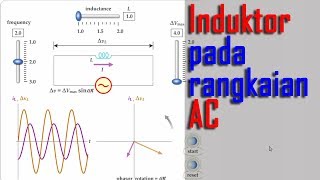 Induktor pada rangkaian AC [upl. by Aihsekan]