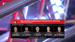 2022 PBA Players Championship Midwest Region Stepladder Finals  Full PBA Bowling Telecast [upl. by Elita180]