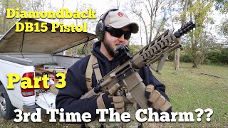 ROUND 3  Diamondback DB15 Pistol  Whats The Verdict [upl. by Aholah]