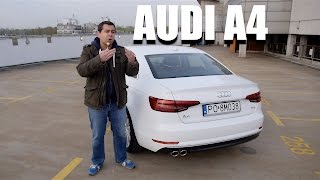 Audi A4 2016 PL  test i jazda próbna [upl. by Rusert]