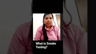 What is Smoke Testing  Testing Interview Questions  RD Automation Learning [upl. by Joash]