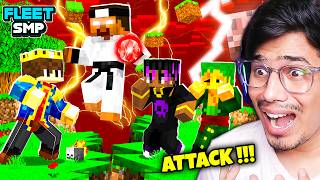 JACK ATTACKED US IN FLEET SMP 😰 MINECRAFT [upl. by Hollister]