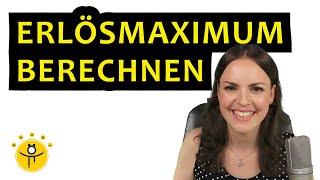 ERLÖSMAXIMUM berechnen Monopol – erlösmaximale Ausbringungsmenge [upl. by Towland]