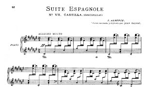 Castilla Suite española VII  Albéniz [upl. by Aldous]