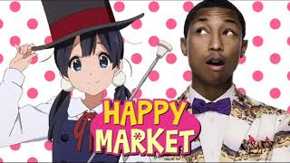 Happy Market Ride Tamako Market x Pharrell Williams Mashup [upl. by Yonatan]