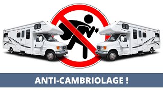 CAMBRIOLAGE VOL ET ALARME EN CAMPINGCAR  DES SOLUTIONS [upl. by Euqcaj]