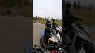 ATV cops thought biker wasn’t legal 😂 kenny1020304050 [upl. by Columbyne]