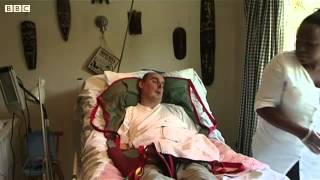 BBC  Man with lockedin syndrome amazingly happy says wife [upl. by Kinghorn]