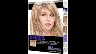 Easy Highlights at Home LOreal Paris Frost and Design\ CHAMPAGNE H85 [upl. by Nitsew827]