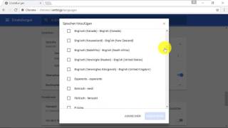 How to change the language on Google Chrome from German to English [upl. by Nesral]