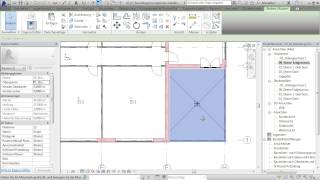 Autodesk Revit Räume und Flächen Raumbegrenzungslinien hinzufügen video2braincom [upl. by Nerraw48]