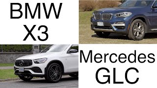 BMW X3 VS Mercedes GLC comparison  Which one [upl. by Erdnuaed]