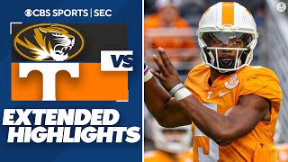 Missouri vs No 5 Tennessee Extended Highlights  CBS Sports HQ [upl. by Pomfret]