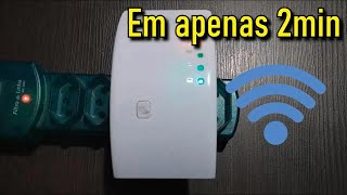 COMO INSTALAR E CONFIGURAR REPETIDOR WIFI PELO CELULAR [upl. by Eelek950]