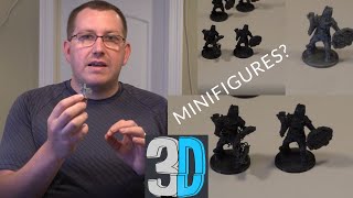 Cura Settings for Miniatures  Ender 33 Pro Edition [upl. by Nealey414]