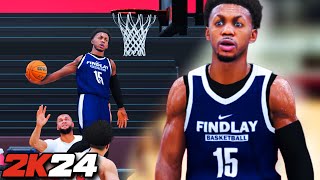 THE SEASON FINDLAY PREP 2K24 SEASON 2 DEFEND THE CROWN EP 1 HIGH SCHOOL HOOPS 2K24 [upl. by Noral]