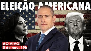 APURAÇÃO DA ELEIÇÃO AMERICANA  KAMALA HARRIS VS DONALD TRUMP  PROFESSOR HOC AO VIVO [upl. by Hadley736]