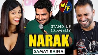 NARAK  Samay Raina  Standup Comedy REACTION [upl. by Briant]