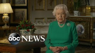 Queen Elizabeth address public amid coronavirus outbreak [upl. by Arymas602]