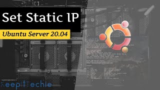 How to Set Static IP in Ubuntu Server 2004 [upl. by Rockefeller]