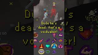 I Skull Tricked him by having fake 1HP osrs oldschoolrunescape [upl. by Eel]