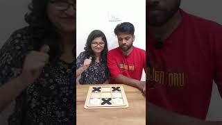 Viral TicTacToe Challenge 😂 shortsvideo husbandwifecomedy [upl. by Anthia]