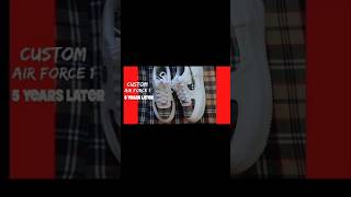 NIKE AIR FORCE 1 CUSTOM  PLAID AF1 customaf1 nikeairforce1 [upl. by Terb]